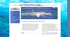 Desktop Screenshot of interspecies.com